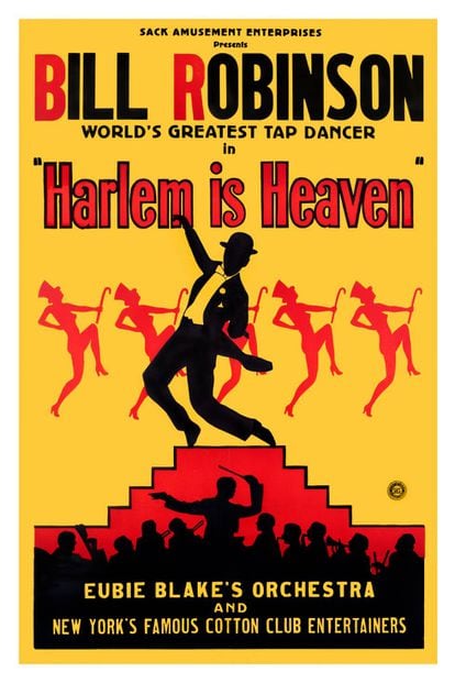 A chegada do cinema sonoro coincide com a chamada “era do jazz” e o renascimento do Harlem como foco de atração para músicos, cantores e bailarinos afro-americanos. 