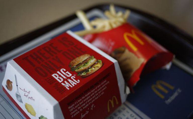 Um Big Mac, o principal sanduíche do McDonald's