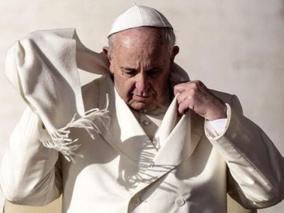 O papa Francisco no último dia 8, no Vaticano.