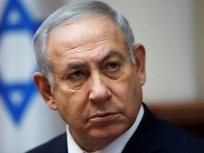 O primeiro-ministro israelense, Benjamin Netanyahu, em 25 de novembro, em Jerusalém. 