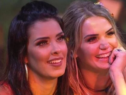 A modelo Ivy (esquerda) e a médica Marcela (direita), participantes do Big Brother Brasil 2020.