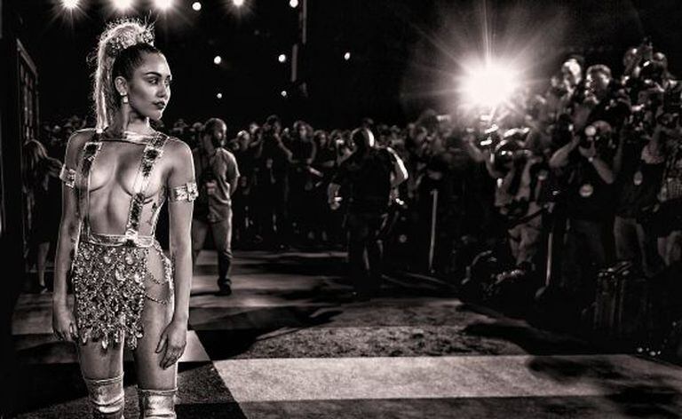 Miley Cyrus, no Video Music Awards em agosto.