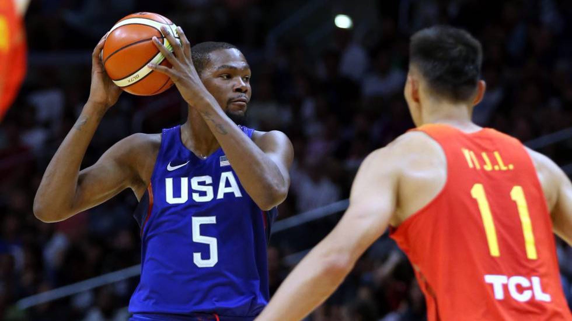 Basquete: Durant bate recorde, EUA vencem tchecos e estão nas quartas