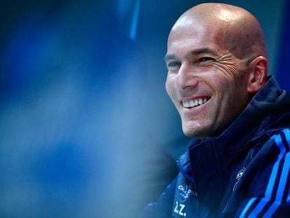 Zidane, terça-feira, antes do jogo contra o City.