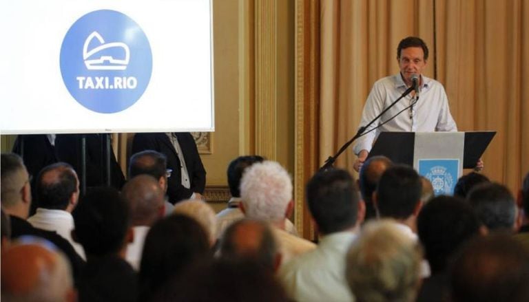 O prefeito do Rio, Marcelo Crivella.