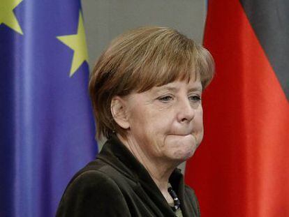 Angela Merkel, em Berlim.