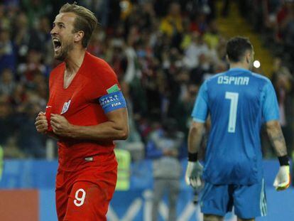 Kane marcou o gol da Inglaterra no tempo normal.