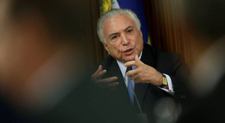 O presidente Michel Temer.