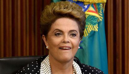 A presidenta Dilma Rousseff, em reunião sobre o zika na segunda-feira.