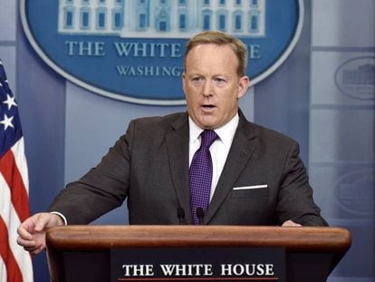 Sean Spicer, porta-voz da Casa Branca, pede demissão