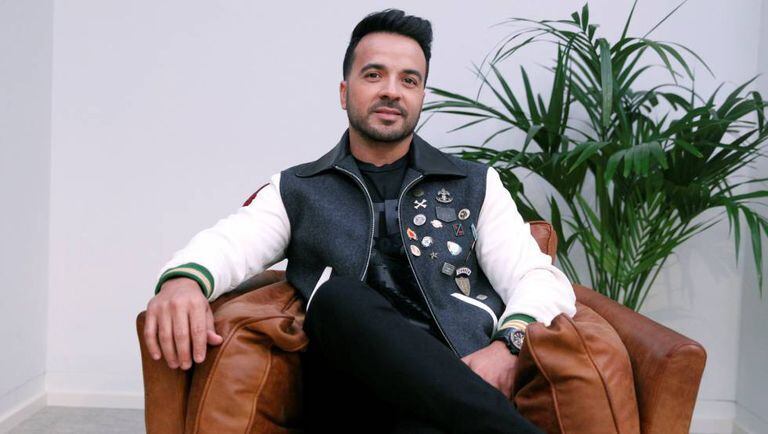 O músico puertorriqueño, Luis Fonsi, em um encontro com a Agência Efe, nesta terça-feira em Madri.