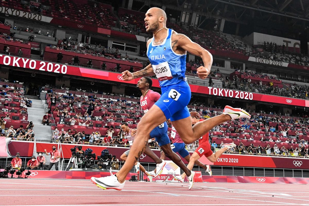 Marcell Jacobs A Itália explode os 100m na Olimpíada de Tóquio Jogos