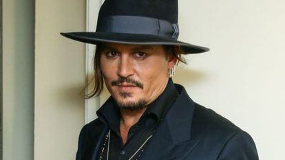 O ator Johnny Depp.
