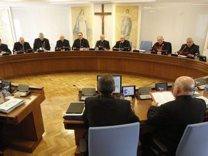 A Conferência Episcopal Espanhola (CEE), no dia 25 de junho de 2014.