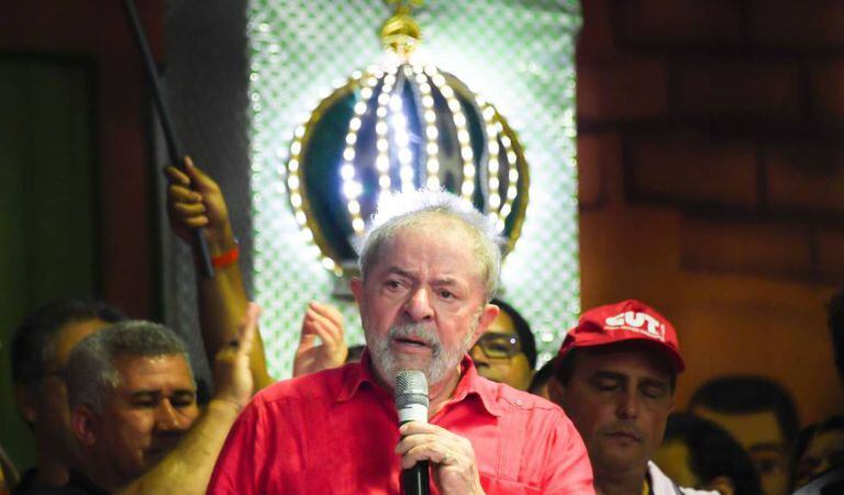 Lula, no sábado passado, em ato da CUT no Rio de Janeiro.