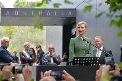 A atriz australiana Cate Blanchett.