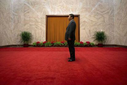 Xi Jinping no Grande Salão do Povo, em Pequim, em junho de 2013.