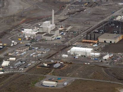 Vista do complexo nuclear de Hanford, no Estado de Washington.