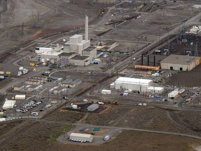 Vista do complexo nuclear de Hanford, no Estado de Washington.