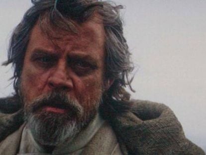 Mark Hamill como Luke Skywalker em 'Star Wars'.