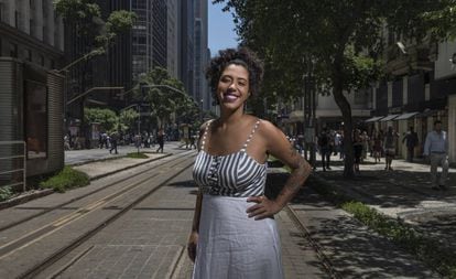 Talíria Petrone, na sexta-feira, no Rio de Janeiro