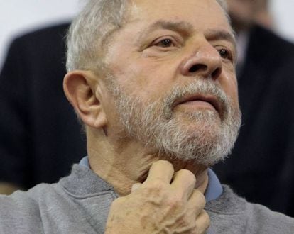 Lula em São Paulo.