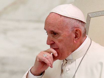 O papa Francisco, no Vaticano, no final de novembro.