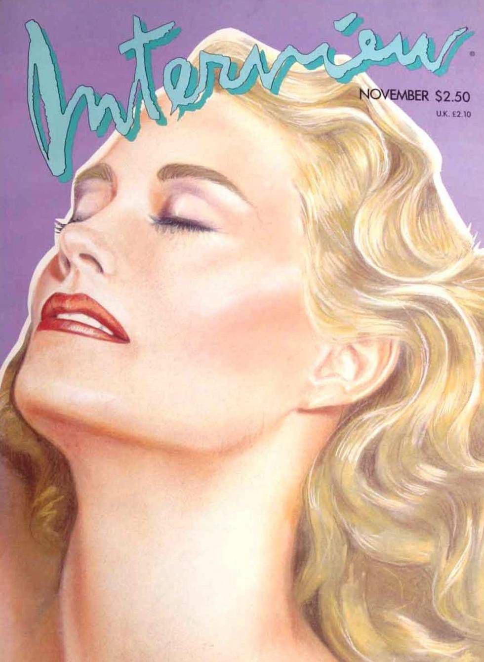 Cybill Shepherd, capa de novembro de 1986