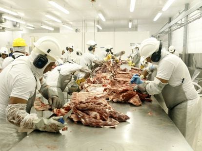 Producción de carne en Brasil