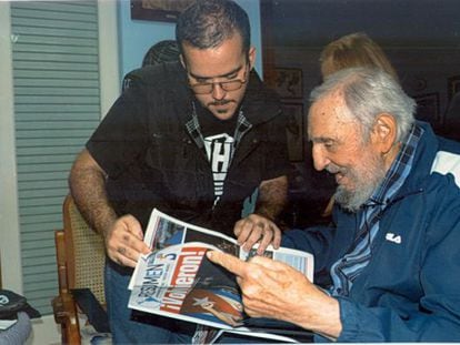 Fidel Castro, em fotografia publicada no Granma.