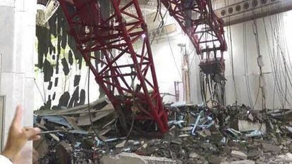 Queda de guindaste mata ao menos 107 pessoas em mesquita de Meca