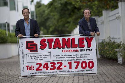 Stanley e Ricardo, donos de uma empresa do Rio, que não aceita propinas.