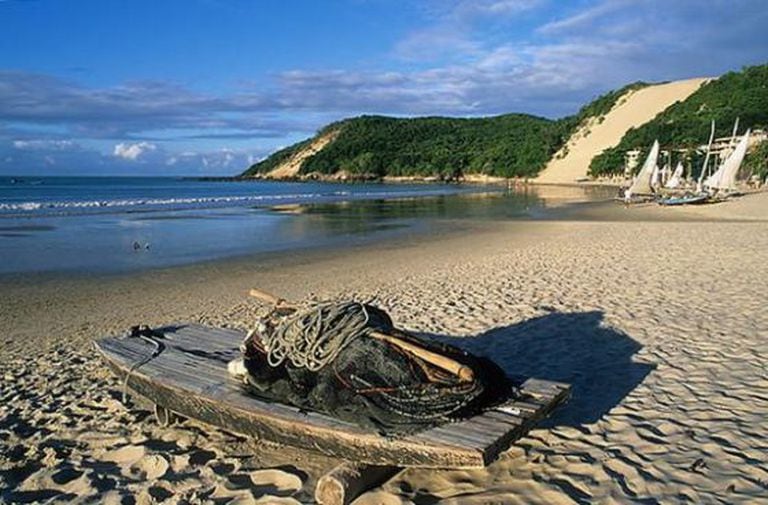 Praia em Natal, no Rio Grande do Norte.