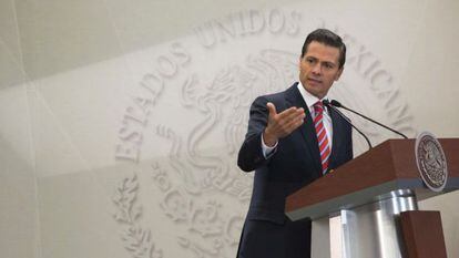 O presidente de México, Peña Nieto