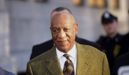 Bill Cosby em um julgamento por abuso sexual em fevereiro deste ano.