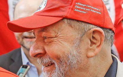Lula, em congresso dos Pequenos Agricultores.