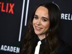 La actriz Ellen Page, en Los Ángeles en  2019.