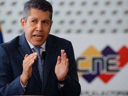 O candidato a presidente da Venezuela, Henri Falcón, em 2 de março.
