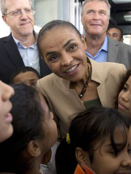 Marina Silva, na quinta-feira passada no Rio.