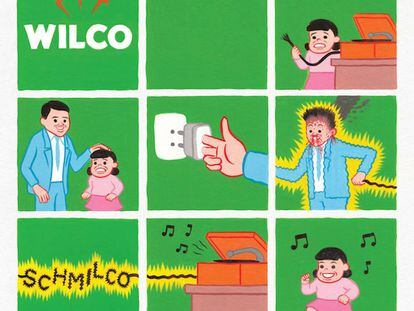 Capa de 'Schmilco', o novo álbum do grupo Wilco, desenhada pelo ilustrador Joan Cornellà.