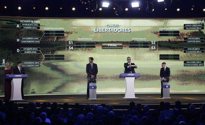 Sorteio define confrontos das oitavas da Libertadores com direito