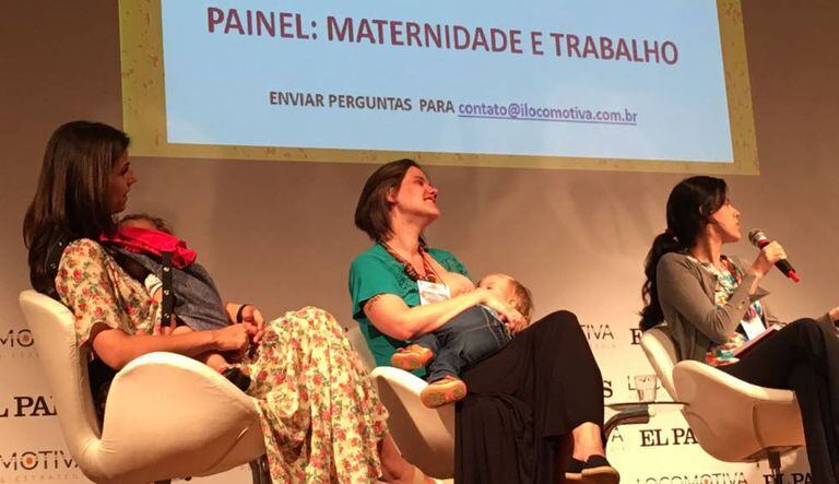 Painel do evento 'Brasileiras', nesta sexta em São Paulo.