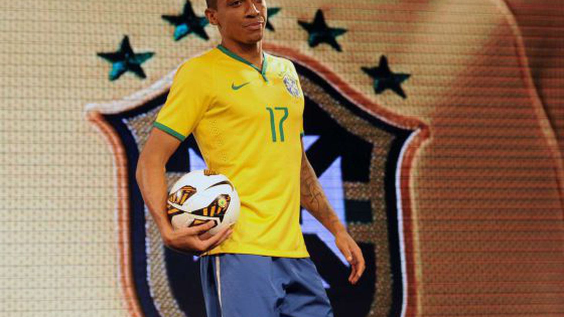 helper rash perspective Brasil apresenta uniforme que vai usar na Copa de 2014 | Esportes | EL PAÍS  Brasil