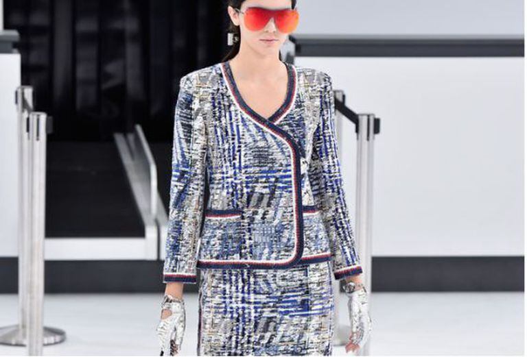 Modelo Kendall Jenner no último desfile da ‘maison’ francesa