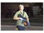 Fotograma de um vídeo de K. R., durante a noite do tiroteio.
