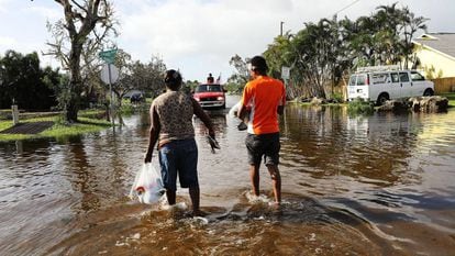 Naples, uma das zonas mais afetadas pelo Irma