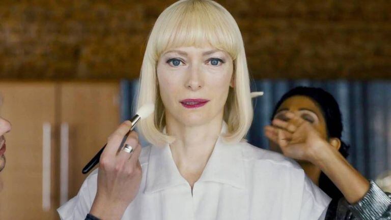 Chama Swinton, em 'Okja', de Bong Joon-Ho.