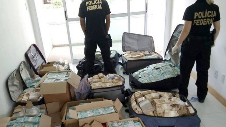 51 milhões de reais foram encontrados em um 'bunker' em Salvador na semana passada.