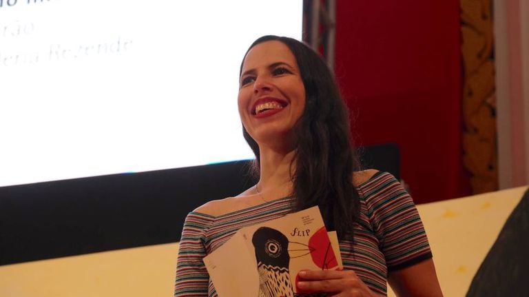 Joselia Aguiar, durante a Flip do ano passado
