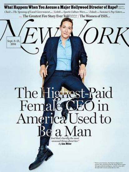Martine Rothblatt em sua capa na 'New York Magazine'.